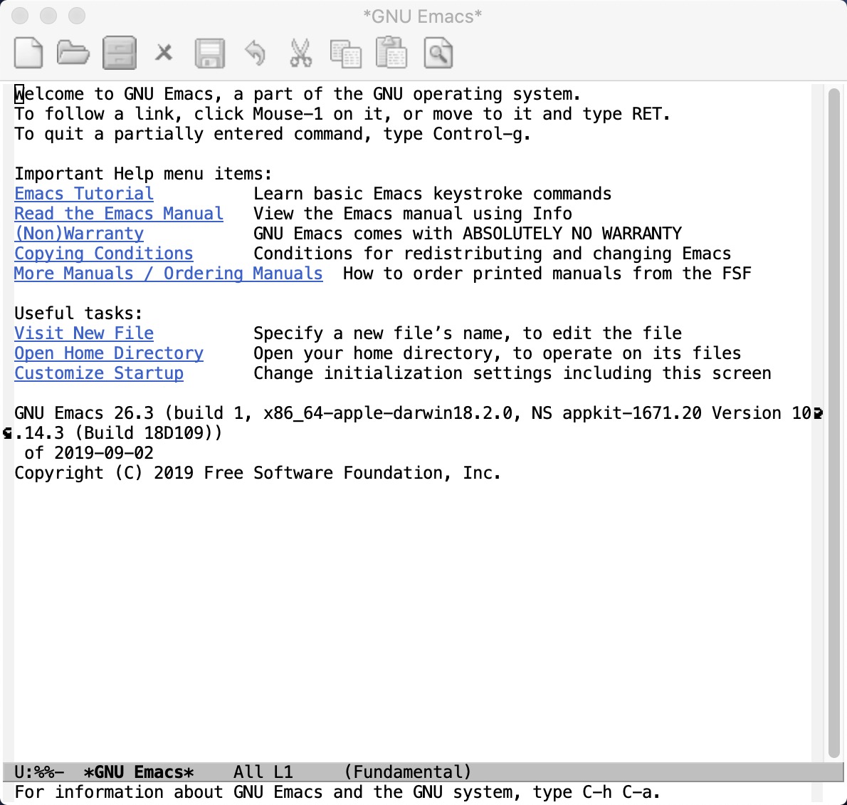 install emacs on mac terminal
